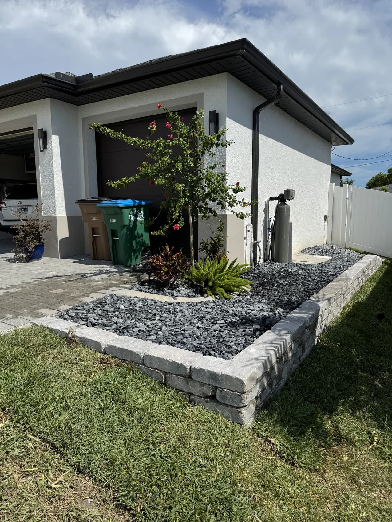 Blue Collar Q Landscaping Project — Cape Coral FL