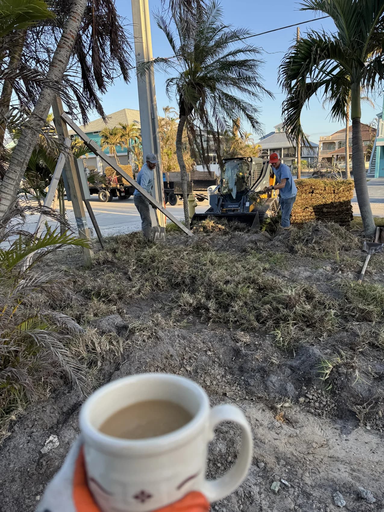 Blue Collar Q Landscaping Project — Cape Coral FL