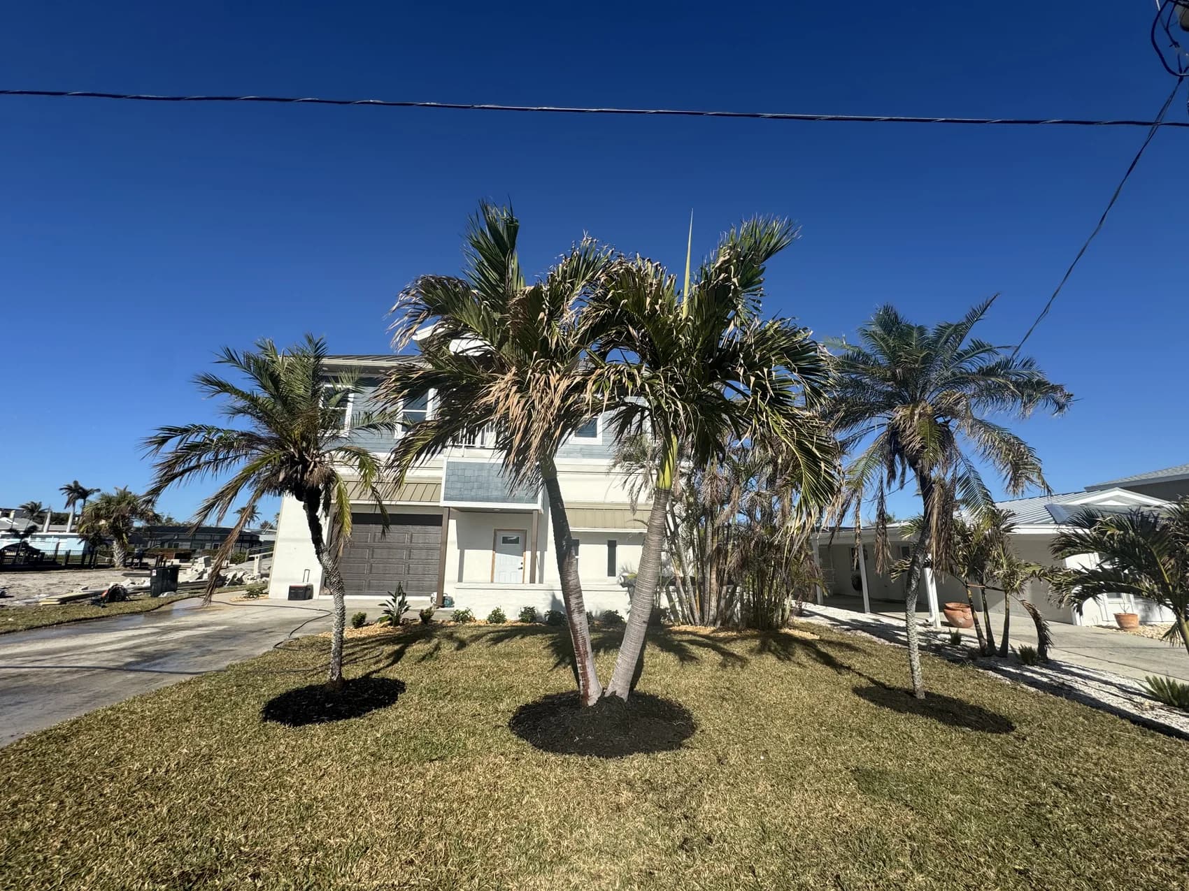 Blue Collar Q Landscaping Project — Cape Coral FL