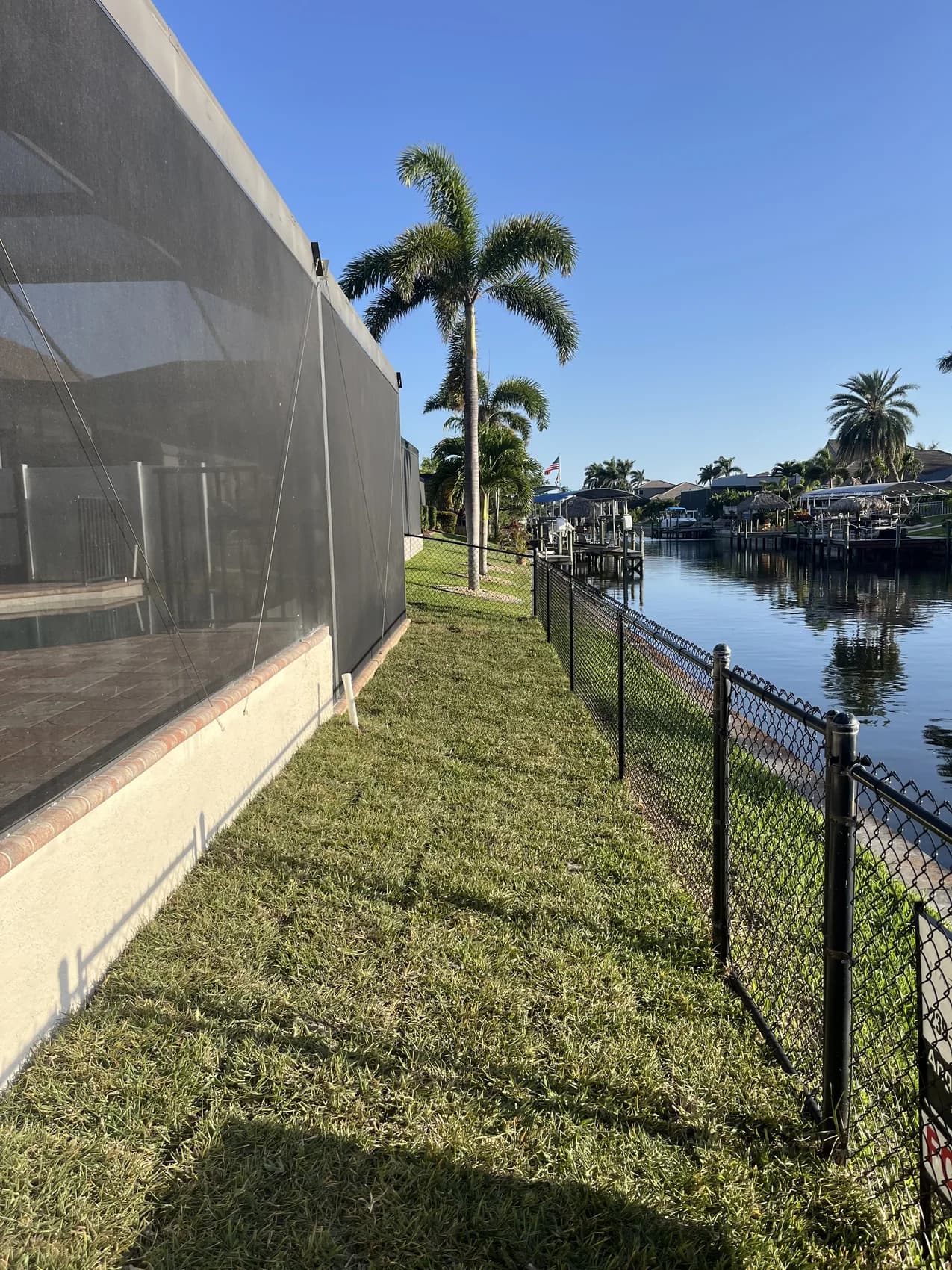 Blue Collar Q Landscaping Project — Cape Coral FL