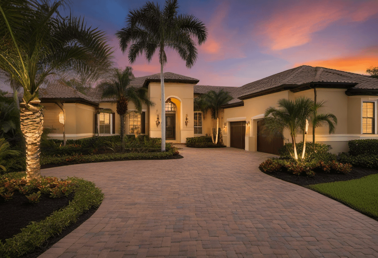 Mulch Vs Rock Landscaping Services in Estero, FL