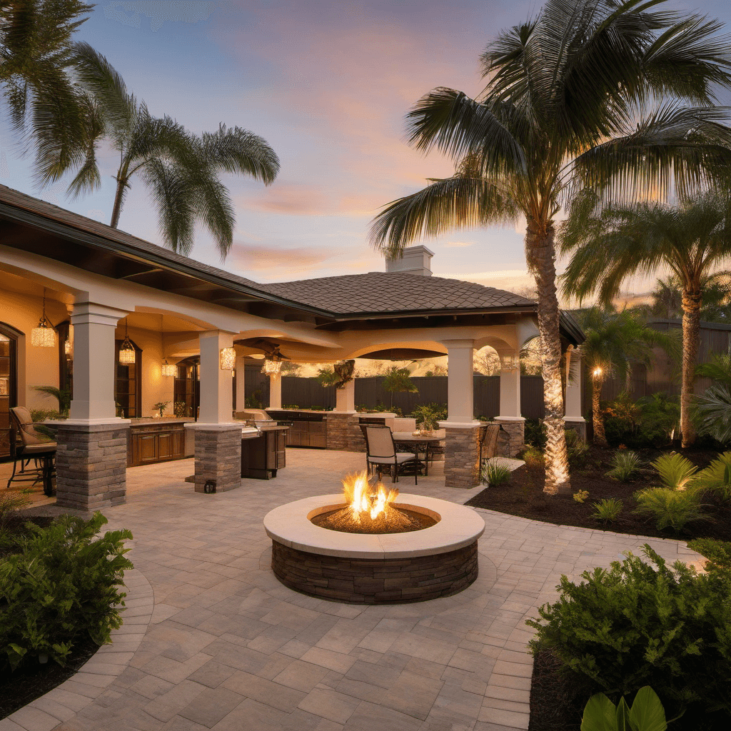 Lehigh Acres Fire Pit Installation: Before and After Transformations