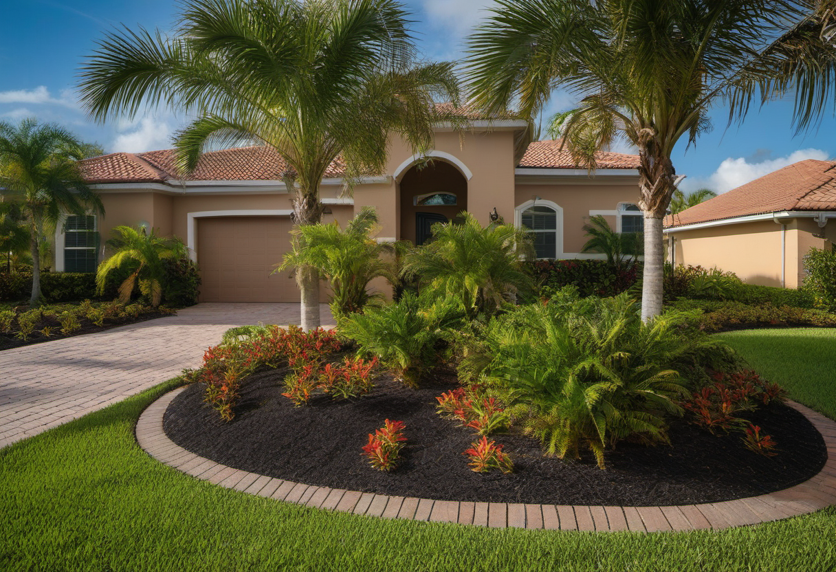 Mulch Installation Cost Services in Punta Gorda, FL - Blue Collar Q
