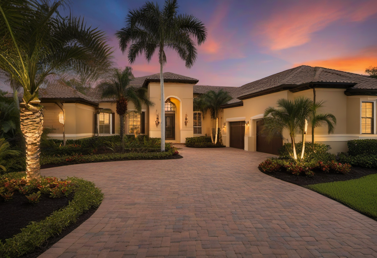 Mulch Vs Rock Landscaping Services in Estero, FL - Blue Collar Q